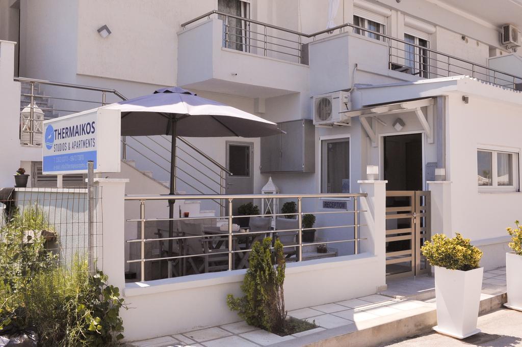 Thermaikos Studios & Apartments Peraía Dış mekan fotoğraf